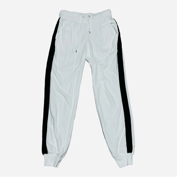 Lauren Ralph Lauren Black Label White Joggers Size S - Picture 1 of 10